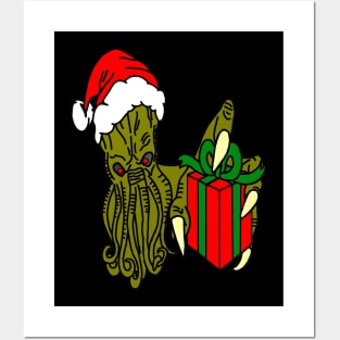 Christmas Cthulhu Posters and Art